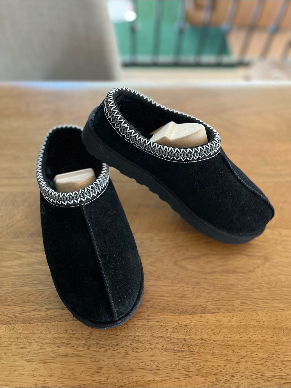 UGG Women's Tasman Slipper Black NWT